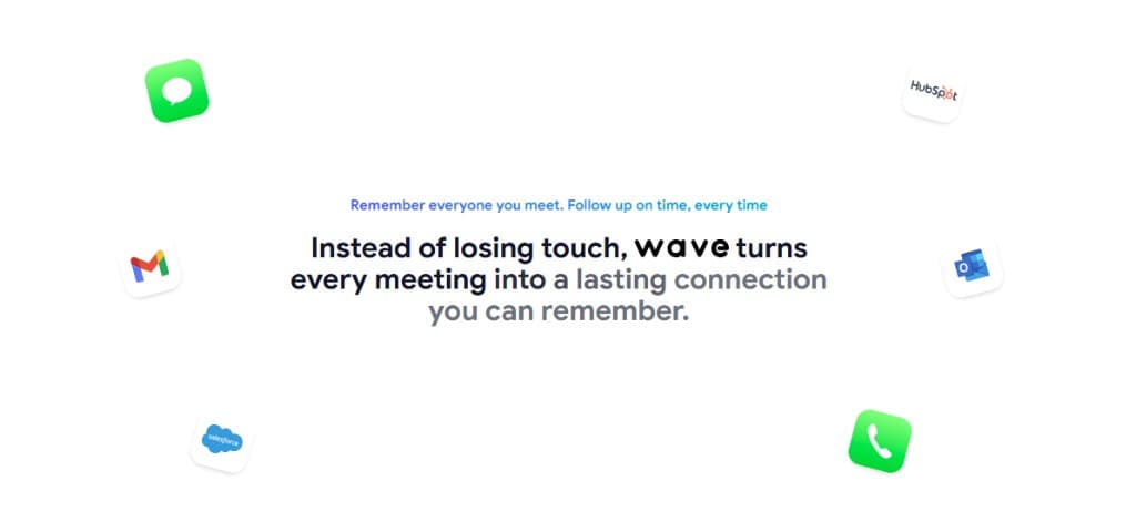 Remember everyone you meet and follow up on time